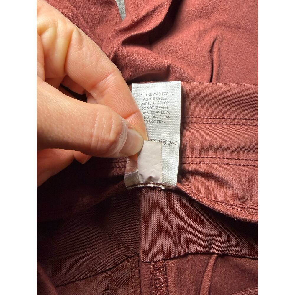Members Mark Women’s Woven Trek Jogger-Size Medium/Burgundy/Cuffed Pants - Picture 13 of 13